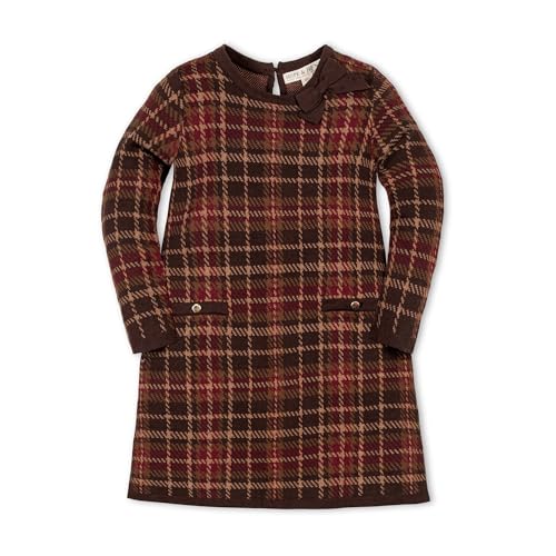 Image of Hope & Henry Girls' Milano Tipped Sweater Dress