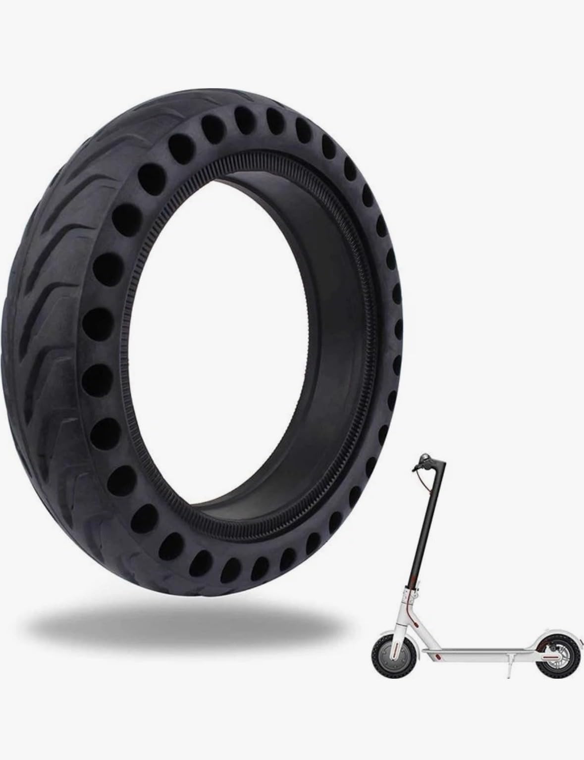 8.5 İnç Elektrikli Scooter için Patlamaz Dolgu Lastik Siyah…