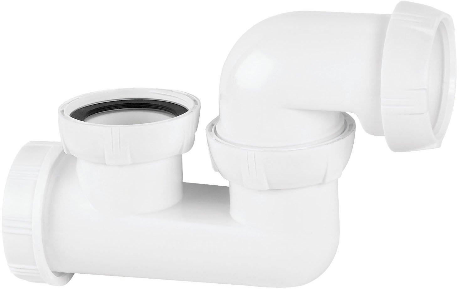 Wirquin White Sp602 Bath Tub Siphon With Adjustable Output