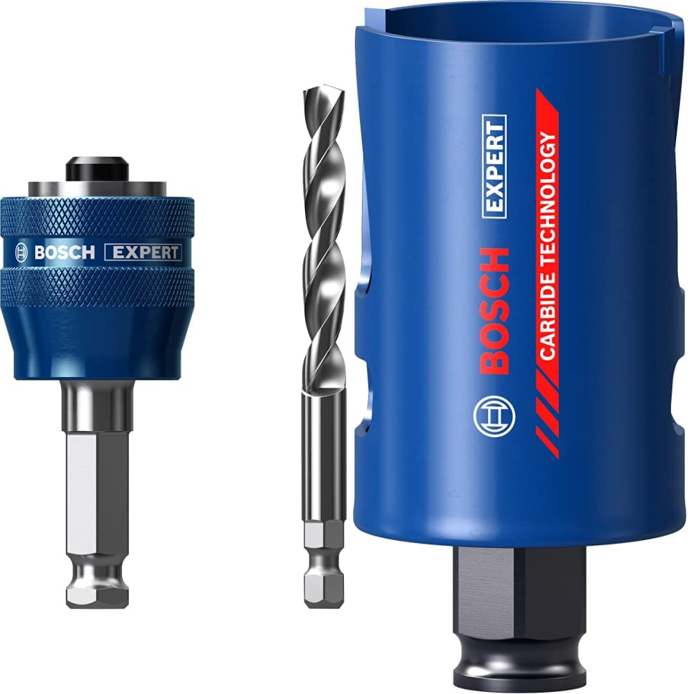 Scie trépan Bosch Expert 44mm anti-vibration avec adaptateur système 7,15mm