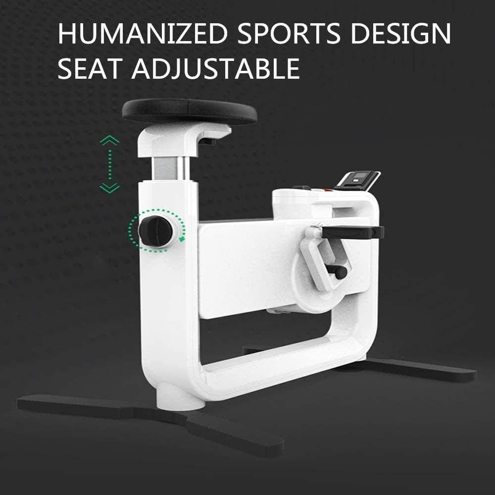Cyclette per Esercizi di Ciclismo Indoor, Tapis roulant per Cyclette silenziosa Pieghevole con Controllo Magnetico Pieghevole