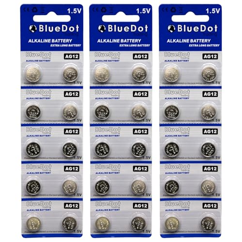 Batería Alcalina Coin Cell 1.5V AG12 30 Unidades miniatura 3