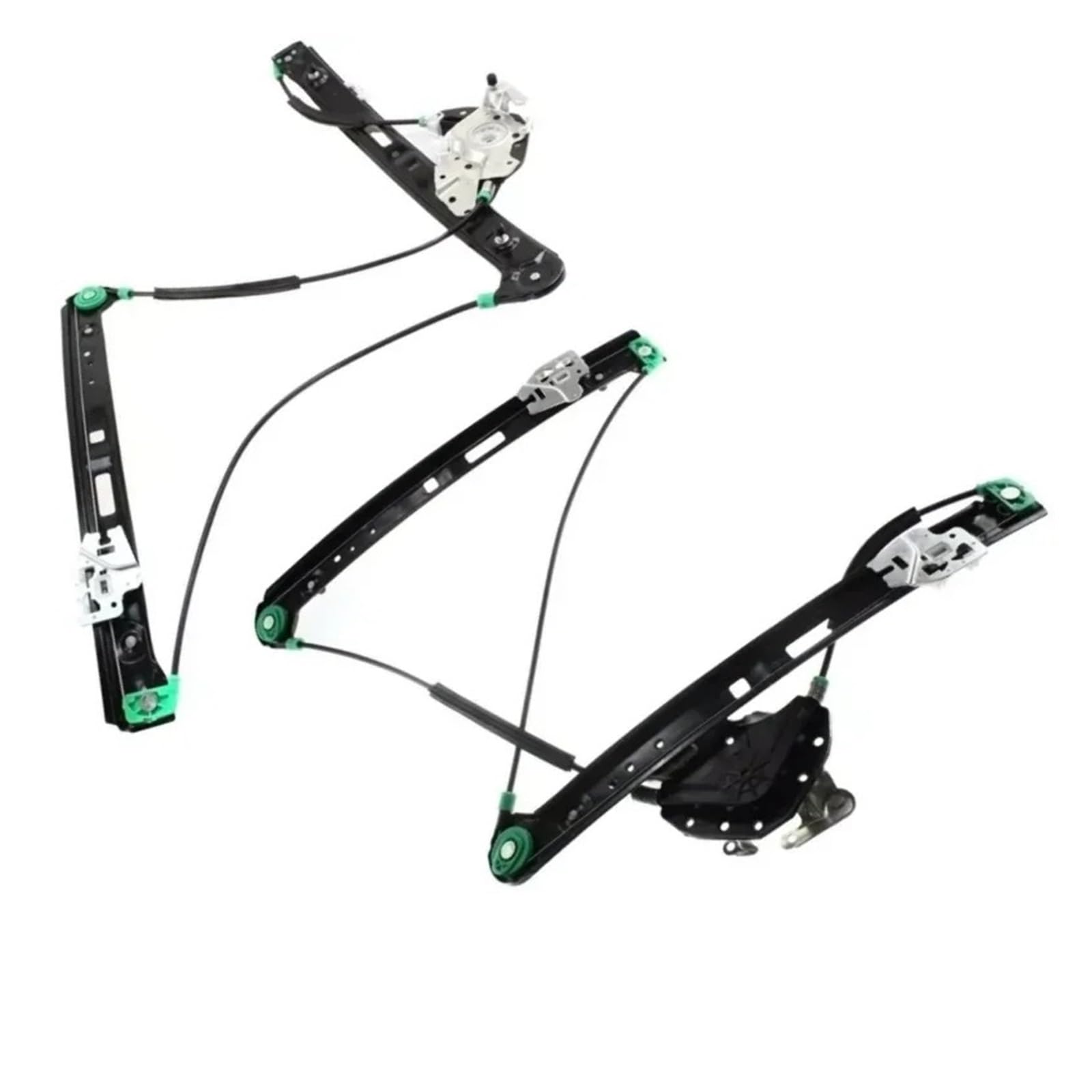 Lhdktee for BMW 3' E46 316i 318i 320i 325i 328i 330i 330xi 51337020659 51337020660 Front Left/Right/1 Pair Window Regulator Motor Car Window Handle(1 Pair)