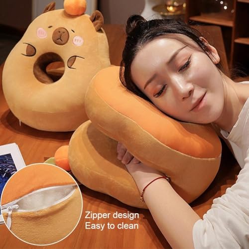 Décoration de maison et coussin Capybara contre les mauvaises postures assises