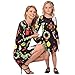 riou Navidad Ropa para Padres e Hijos Mini Vestido Conjunto de Mamá...