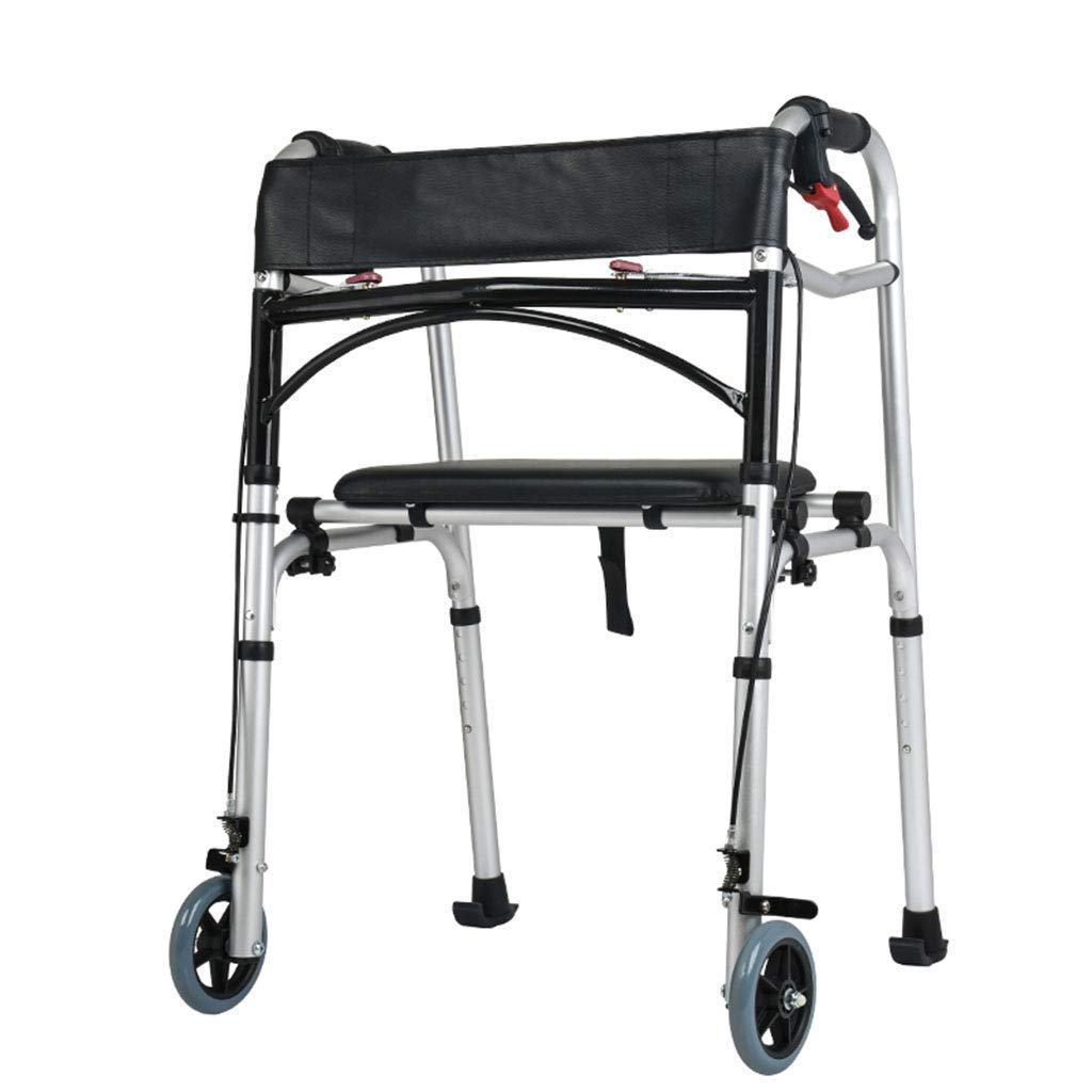 Buy Walking Frames, Folding Lightweight Aluminium Walking Frame with Wheels, Adjustable Height Buy Walking Frames, Folding Lightweight Aluminium Walking Frame with Wheels, Adjustable Height