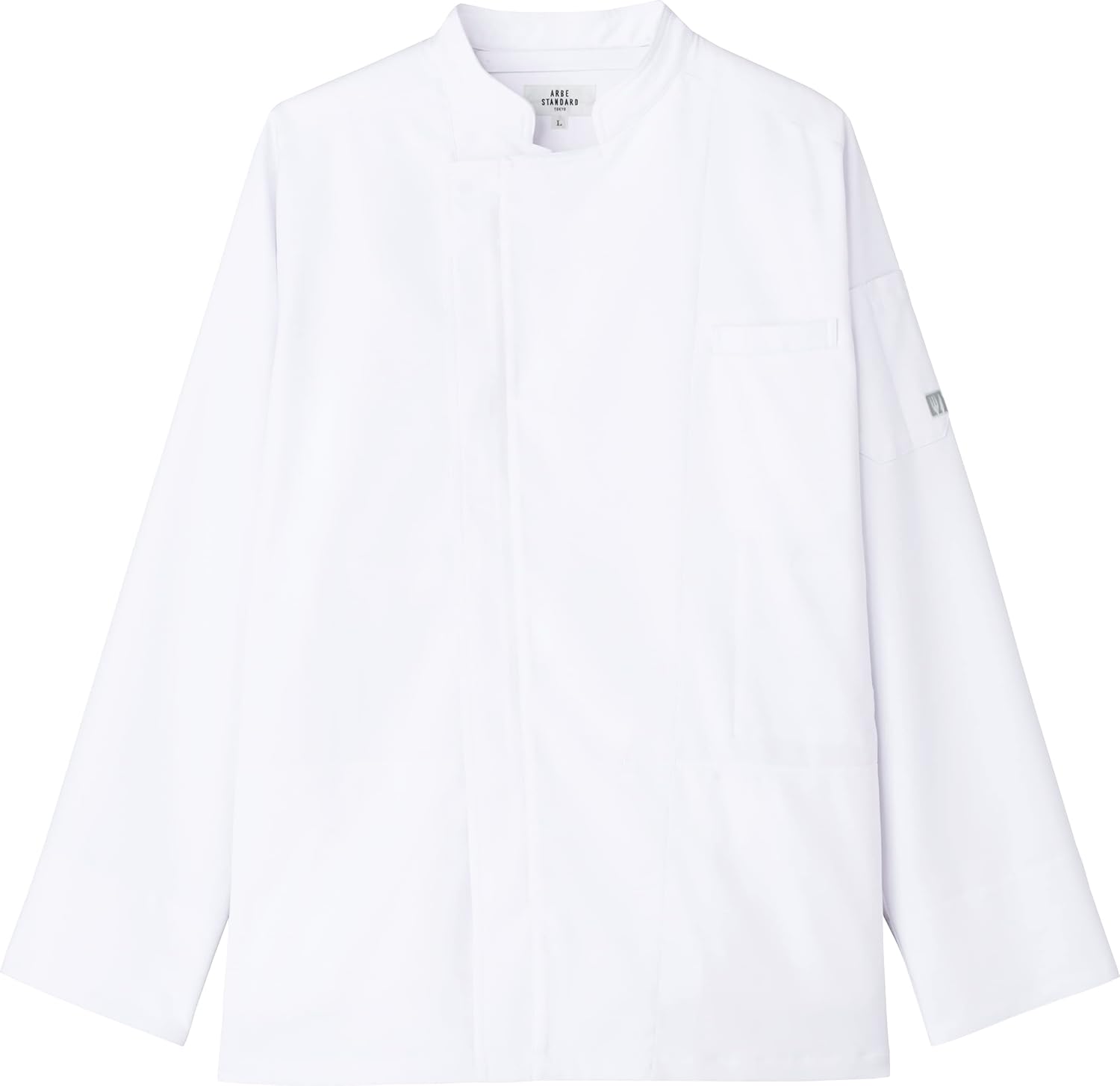 [アルベ] 空調服 コックコート 男女兼用 S~5L 長袖 脇下メッシュ 涼しい 厨房 料理 白衣 飲食 KC8716