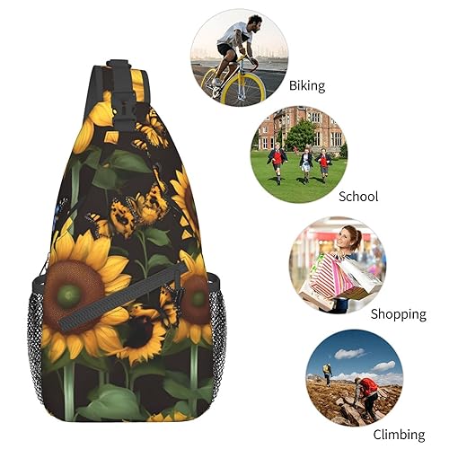 Mochila tipo sling para hiking y viajes miniatura 6