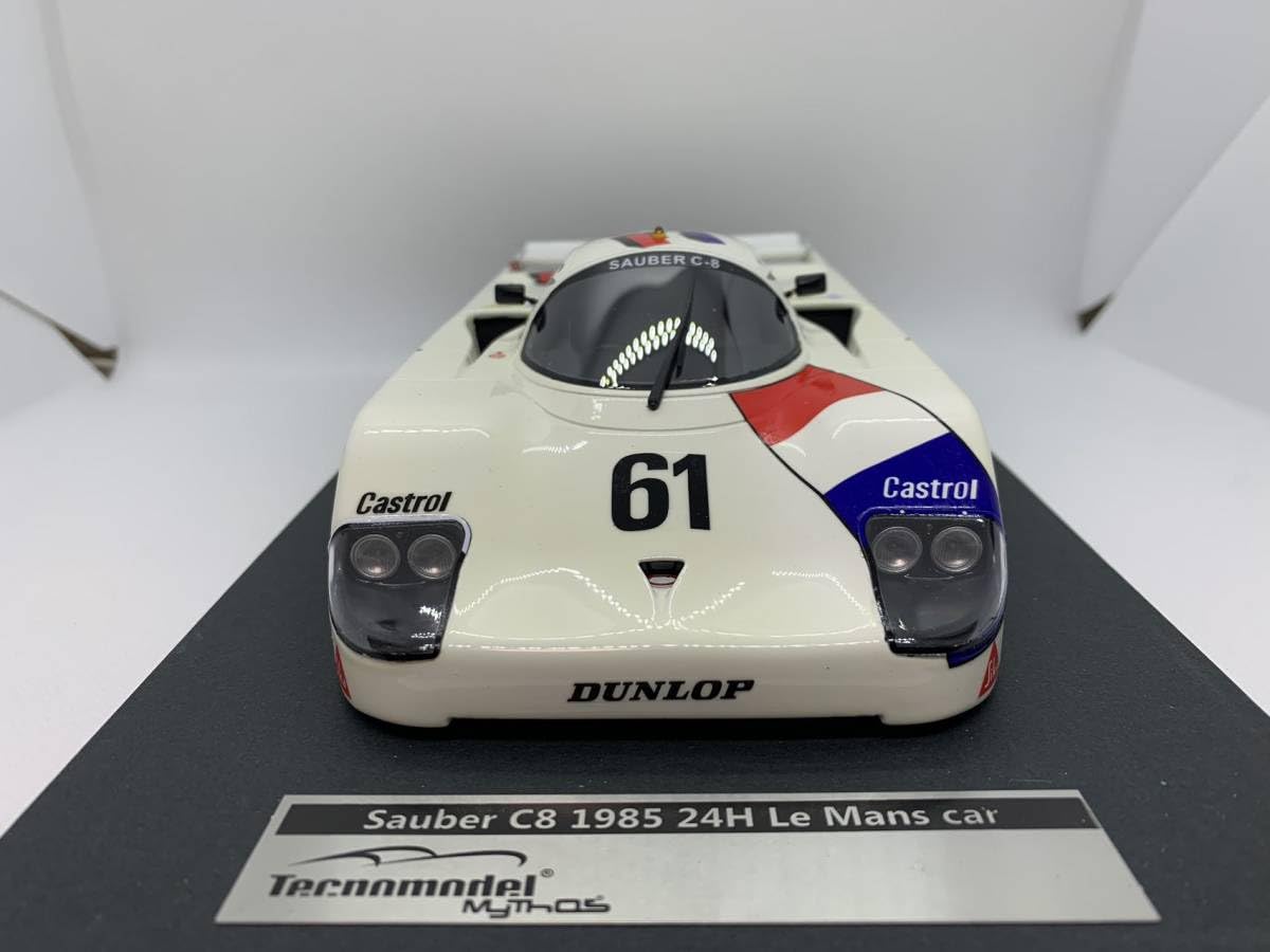 Amazon.co.jp: Tecnomodel Mythos 1/18 Sauber C8#61 24H Le Mans 1985 