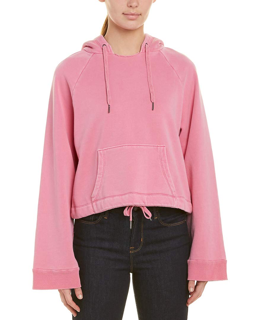 Pam & Gela Women's Crop Drawstring Hoodie