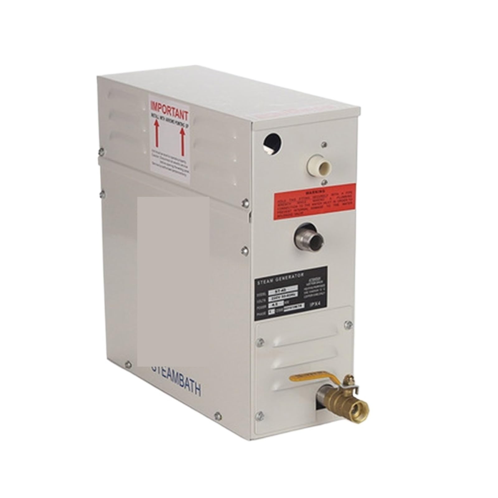 Shower Steam Generator, 3KW 4.5kw Steam Generator for Shower 380V Home Steam Machine， Sauna Bath SPA Steam Shower with Digital Controller(3kw)