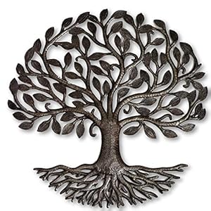 it's cactus - metal art haiti Home Decor Tree of Life with Roots, Indoor Outdoor Wall Hanging Plaques, Nature Inspired, Decorative House Artwork, 23 Inches Round its cactus metal art haiti Home Decor Tree of Life with Roots Indoor Outdoor Wall Hanging Plaques Nature Inspired Decorative House Artwork 23 Inches Round