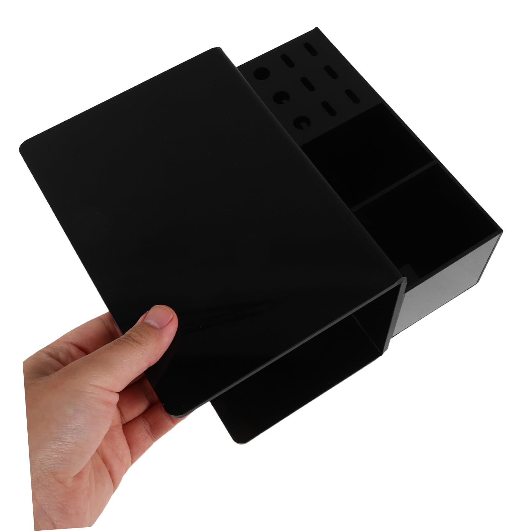 Hemobllo Organizador Desmontable para Pestañas con Almohadilla Ergonómica y Soporte Estable Cojín de Cuello Negro para Técnicos de Extensiones Salones Fácil de y Limpiar