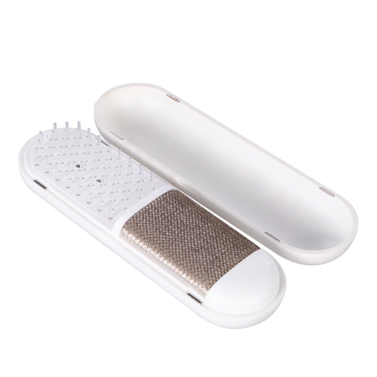 SUPVOX Elegant White Pet Grooming Tool Dog Hair Remover Brush for Easy Pet Hair Removal
