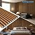 Art3d 4-Pack 108" x 12" Acoustic Wood Panels for Wall, Soundproof Wood Slat Panel for Wall and Ceiling, 3D Fluted Sound Absorbing Paneling for Interior Wall Decor, Living Room, Bedroom - Teak