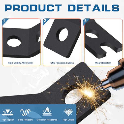 Image of 2008-2023 Rear Pillar Backup Reverse LED Whip Flag Light Pod Mounting Bracket for Polaris RZR XP1000 900 Turbo