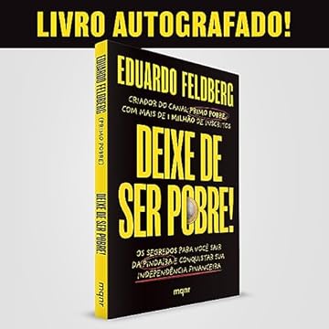 Capa do livro Deixe de ser pobre (Livro Autografado pelo Autor)