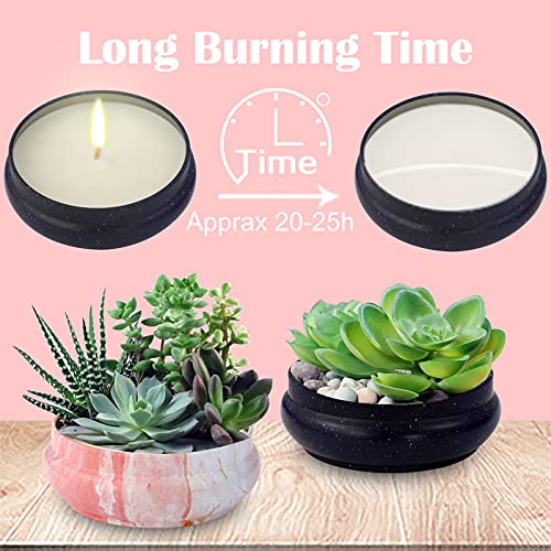 TOUVE Geurkaarsen, cadeauset, cadeaus voor vrouwen, 4 x 4,0 oz, sojawas, aromatherapie, kaarsensets voor stressvermindering en ontspanning van het lichaam, cadeaus voor Kerstmis, verjaardag, Valentijnsdag, badkamer, yoga - Image 5