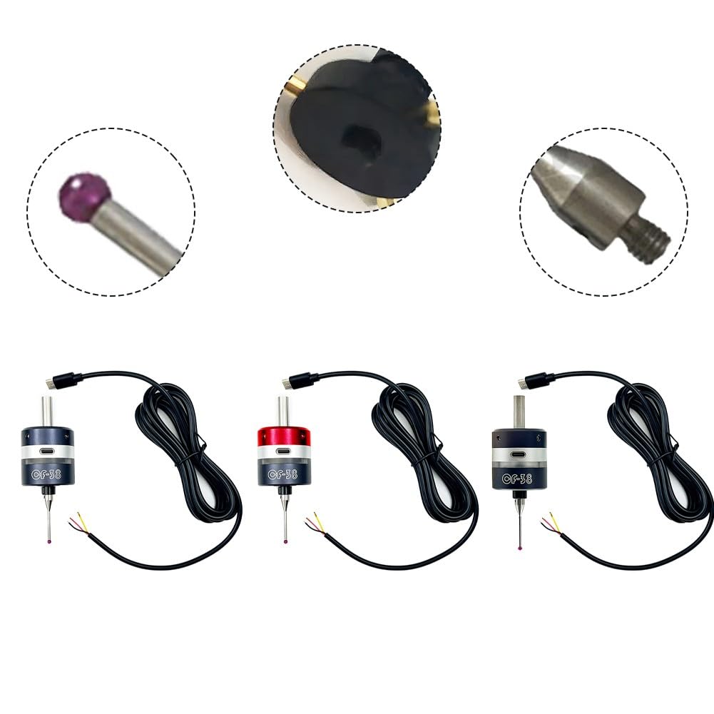 CF-38 3D-Kantentaster mit Trigger, hochpräzise, wasserdicht, mit Taster für CNC-Bearbeitungszentren, Drehmaschinen, Fräsmaschinen und Graviermaschinen Probe