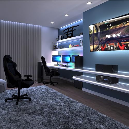 Yamaha AV-Receiver RX-V6A schwarz – Netzwerk-Receiver mit Dolby Atmos Height Virtualizer, Gaming...