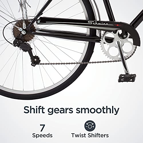 Schwinn Wayfarer Hybrid Bike, 700c Mens and Womens Bike,