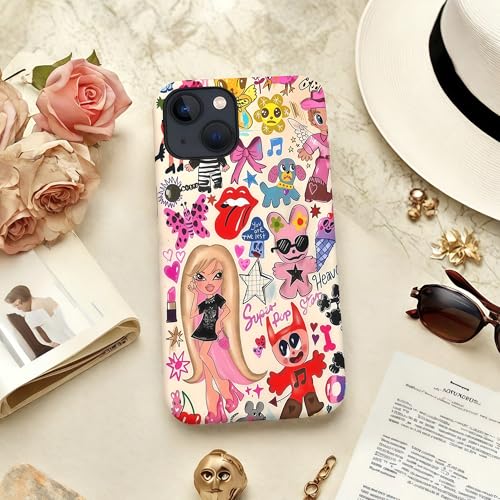 Coque iPhone 14 anti rayures et chutes r&eacute;solution des bris d'&eacute;cran style graffiti - 6