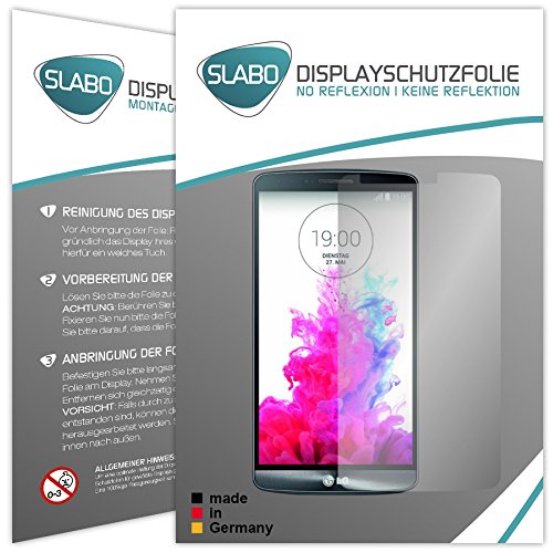 Slabo 4 x Pellicola Protettiva per Display per LG K40S No Reflexion Opaca