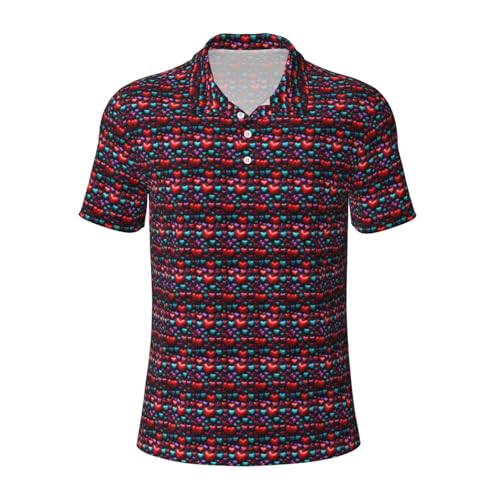 Chemise pour hommes casual voyage et bureau en tissu rouge respirant
