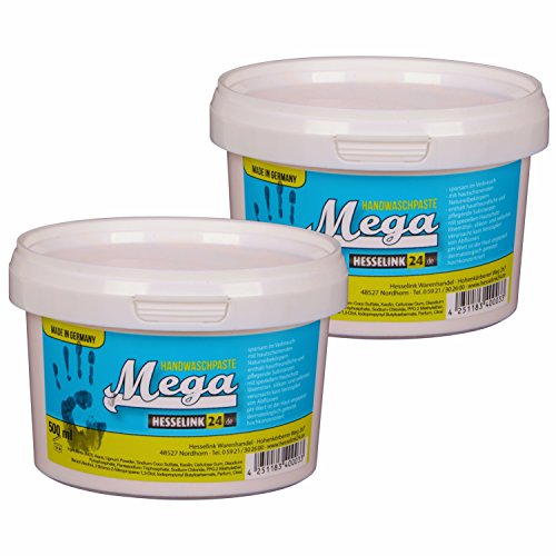 Preisvergleich Produktbild Hesselink® Handwaschpaste 'Mega' 500ml (2X 500ml)