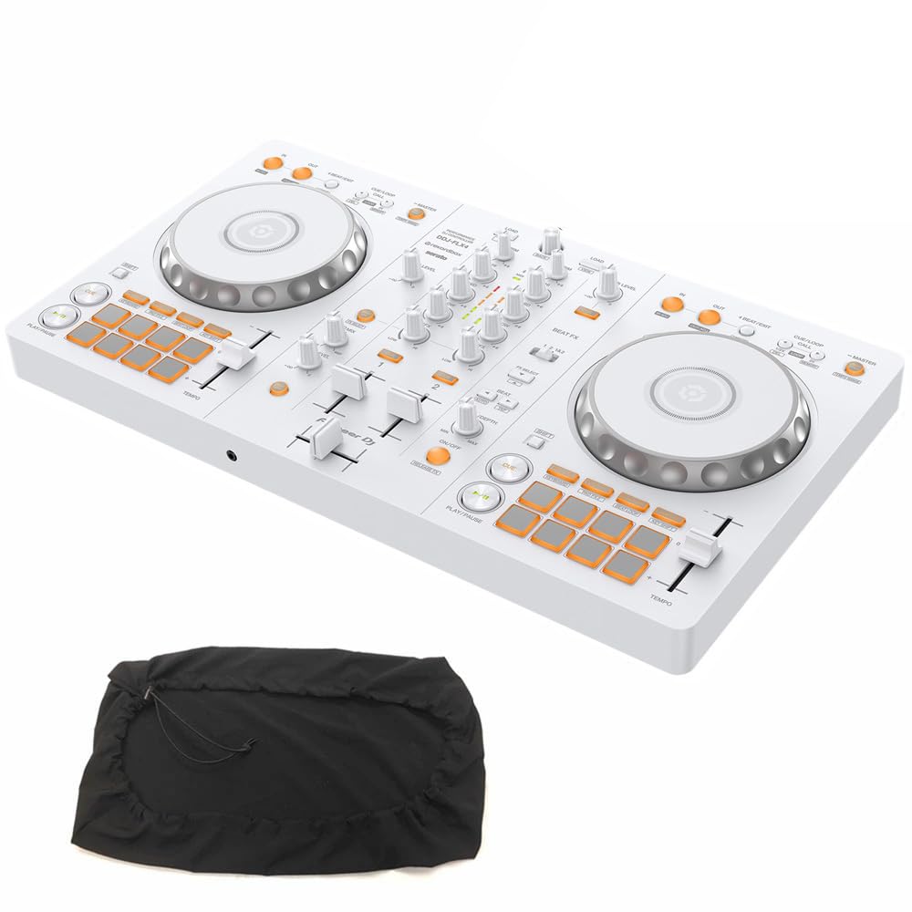 Amazon | DJコントローラー DDJ-FLX4 W (ホワイト) ＋ ダストカバー 