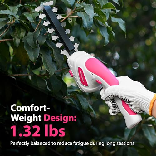 50% Off CHEERSONIC Cordless 2-in-1 Grass Shear & Hedge Trimmer - Image 4
