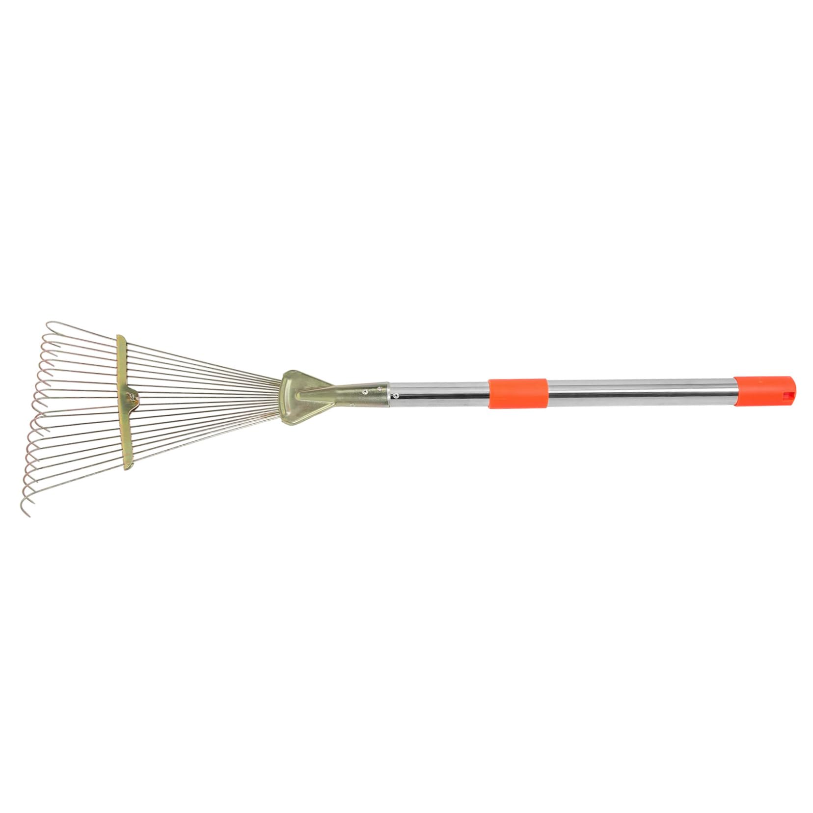 Rastrello Telescopico Ergonomico Per Giardinaggio Rastrello Per Terreno Con Manico Estensibile Strumento Di Pulizia Per e Paesaggi Resistente e Facile Da Trasportare