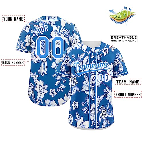 Custom Baseball Jersey Adult Sports Baseball Shirts Stitched Personalized Name Number for Men/Women/Kids miniatura 2