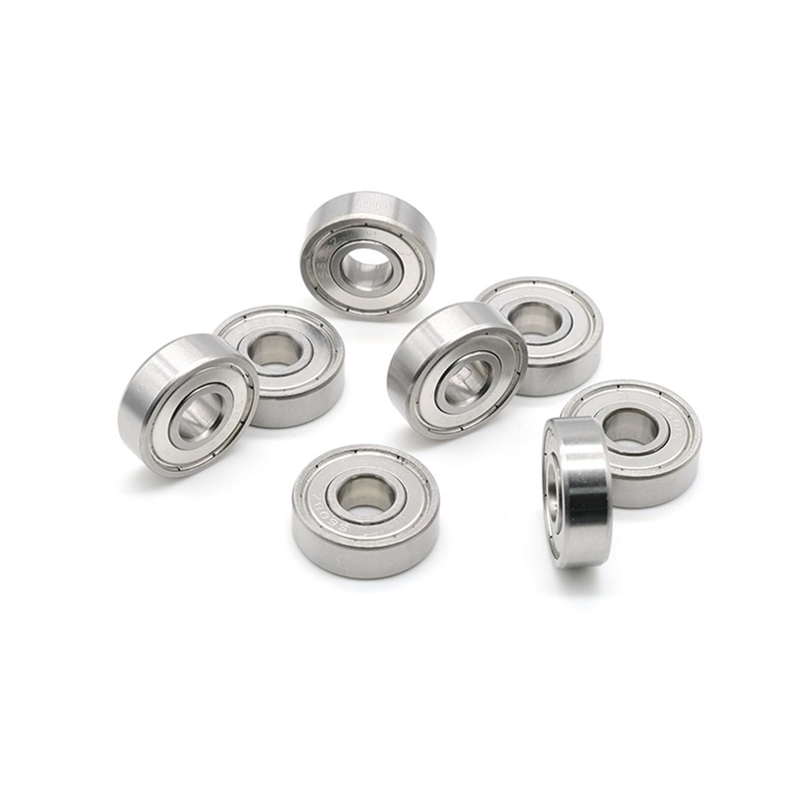 Rodamiento de bolas de acero inoxidable S608ZZ 608zz 8x22x7mm rodamiento de patines 8 Uds