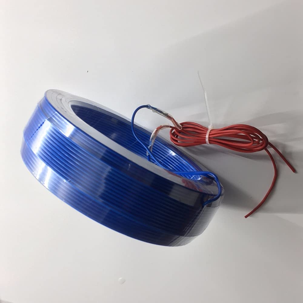 Davitu Wires & Cables - Farm use 50M 1kw 220V Soil heating wire+1500W Temperature Controller greenhouses floor heating wire