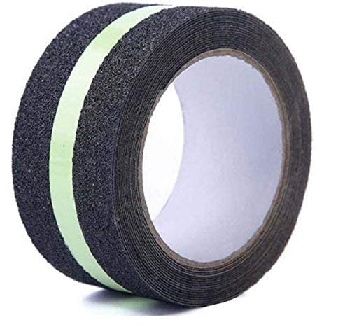 Crevizon Anti Slip Tape with Glow in the Dark Traction Tapes Waterproof Tread Tape for Indoor Stair Slippery Surfaces with Radium (2 Inch X 5 Meter) (B09TTLPWQG) Amazon Price History, Amazon Price Tracker