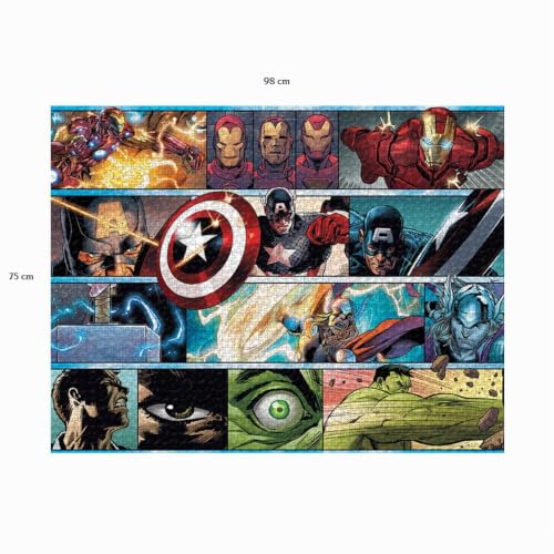 Puzzle 2000 pièces : La force des Avengers Marvel Ravensburger Nathan - vue 8