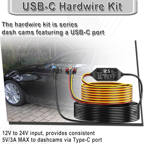 Kits de câblage pour caméras embarquées évitant la panne de batterie de voiture