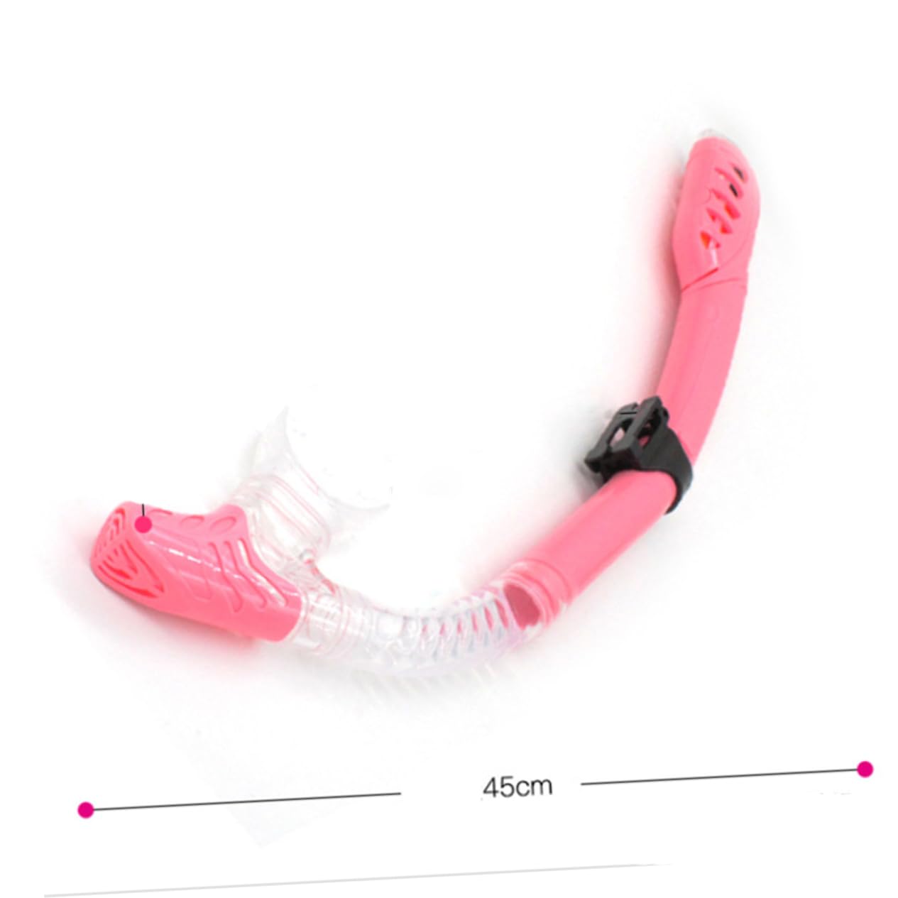 Gafas De Buceo y Esnórquel para Adultos Conjunto De y Tubo De Diseño De Ventana Única Antivaho y Color Rosa Marco