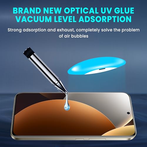Image of ArmourPro UV Privacy Tempered Glass Screen Protector for Redmi Edge Note 15 Pro Plus (6.8 Inch, Pack of 2) Full Edge to Edge Coverage | Anti-Spy /Anti-Peeping, 9H Hardness, Protection