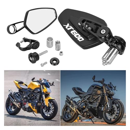 Espejos XT600 retrovisores universales fin de puntos ciegos manillar 6