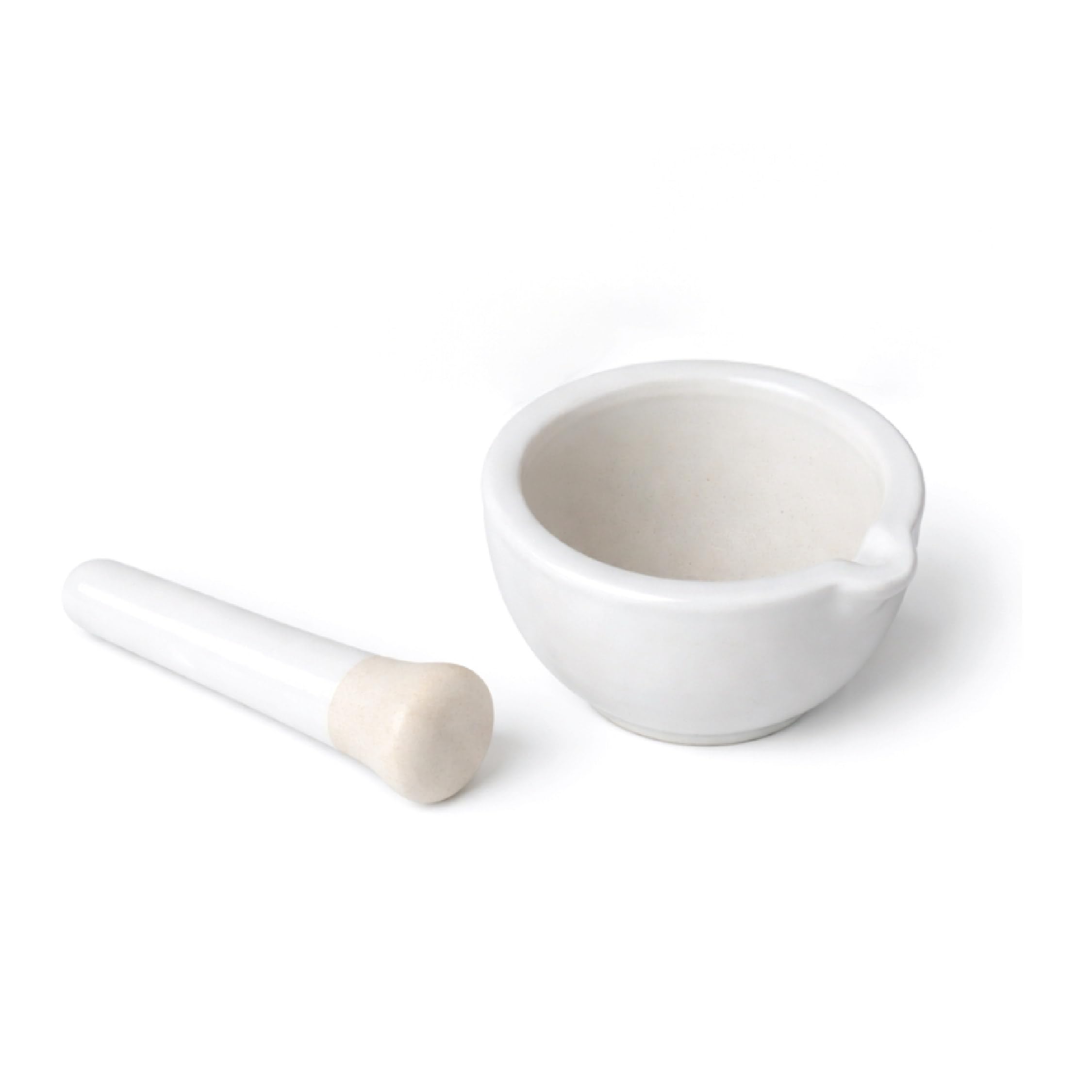 EISCO Mortar & Pestle Set - Porcelain Grinding Bowl -1 EISCO Mortar & Pestle Set - Porcelain Grinding Bowl -1