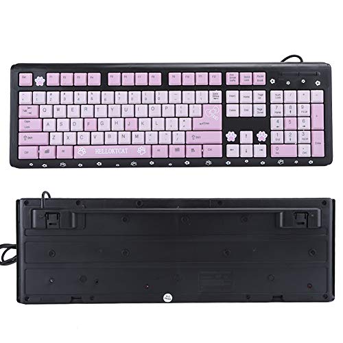 Les-Theresa Tastiera rosa PC, tastiera computer