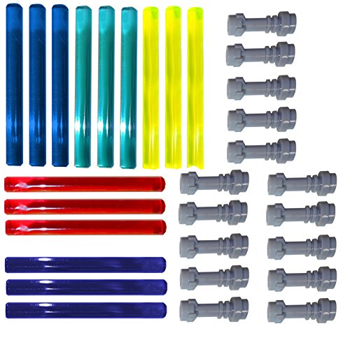 Star Wars 15 Spade Laser di 5 colori, incluso Blu Scuro Trasparente