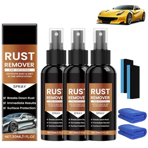 KEBEGE Nexa Rust Remover Spray, 2025 Upgrade Rust Remover for Metal, Multipurpose Rust Stain...