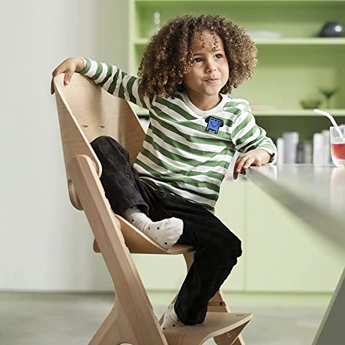 Maxi-Cosi Nesta, Hochstuhl aus Holz ab Baby, Nach Hinten Verstellbarer Hochstuhl, Wächst Mit Ihnen bis zu 99 Jahren, Natural Wood