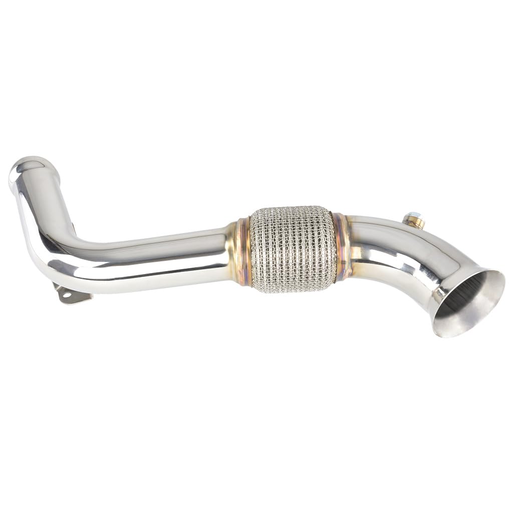 fmic.eu PERFORMANCE Downpipe per Mercedes W204 S204 220CDI 2009-2015 tubo di scarico Acciaio inossidabile Auto Tubo Scarico