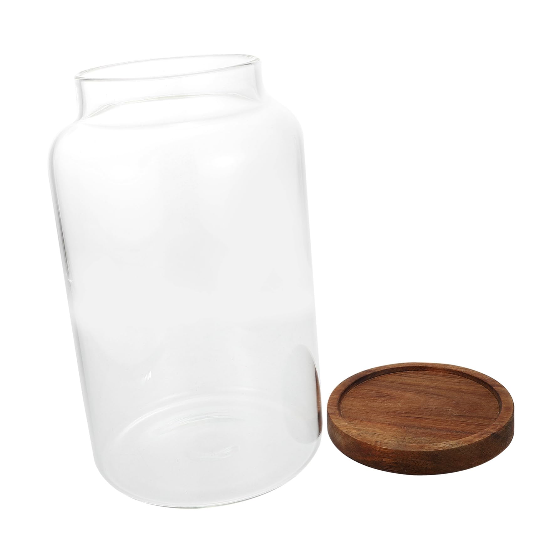 BESTYASH Pot de Rangement Scellé Couvercle Conteneur Hermétique Transparent pour Grains Bonbons Farine Stockage Sécurisé Humidité