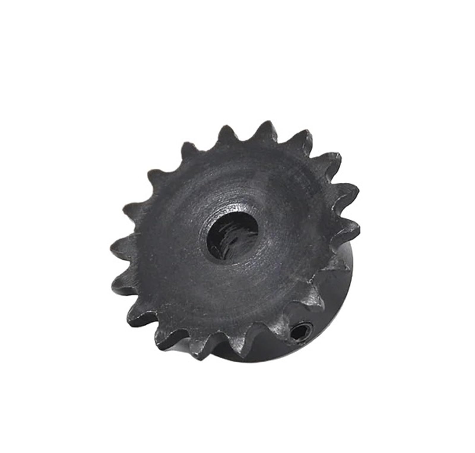 Bevel Gear Pinion Hardware Mechanical 1pcs 11T/12T/13T/15T/16T/17T/20T Teeth 04C Chain Gear Steel Industrial Sprocket Wheel with Top Wire Bore 12mm(15 Teeth)