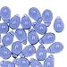 Jablonex Czech Glass Beads 9mm Teardrops Light Sapphire (50)